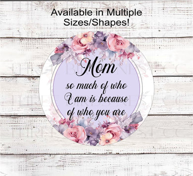 A beautiful Mothers Day Wreath Sign that will be the perfect gift for Mom.