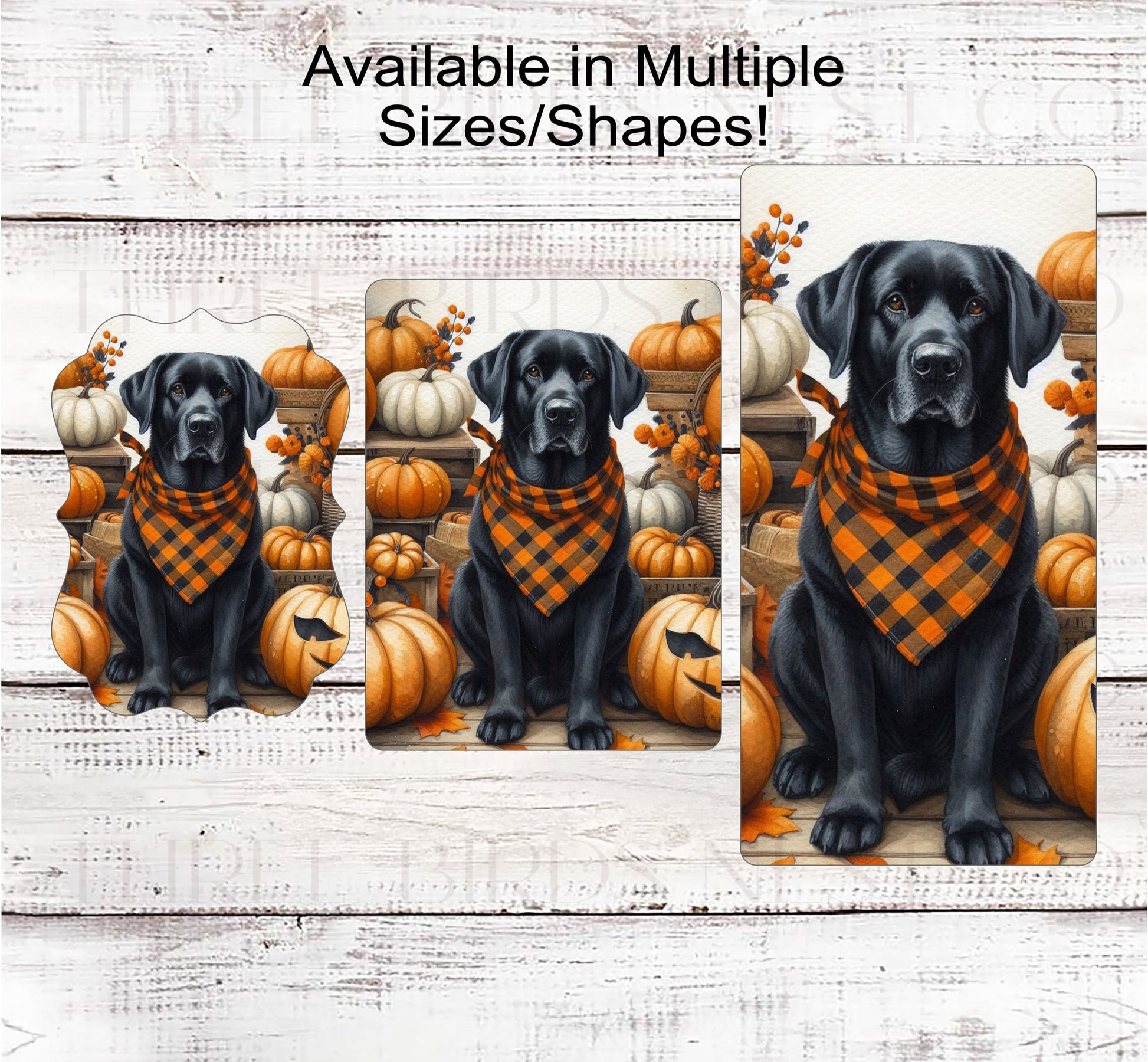 Fall Dog Wreath Sign - Black Labrador Retriever Dog - Pumpkins Sign - Welcome to Our Patch