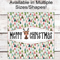 
              Christmas Wreath Signs - Believe in the Magic Sign - Santa Signs - Santas Sleigh - Reindeer Sign - Christmas Signs - Merry Christmas Sign
            