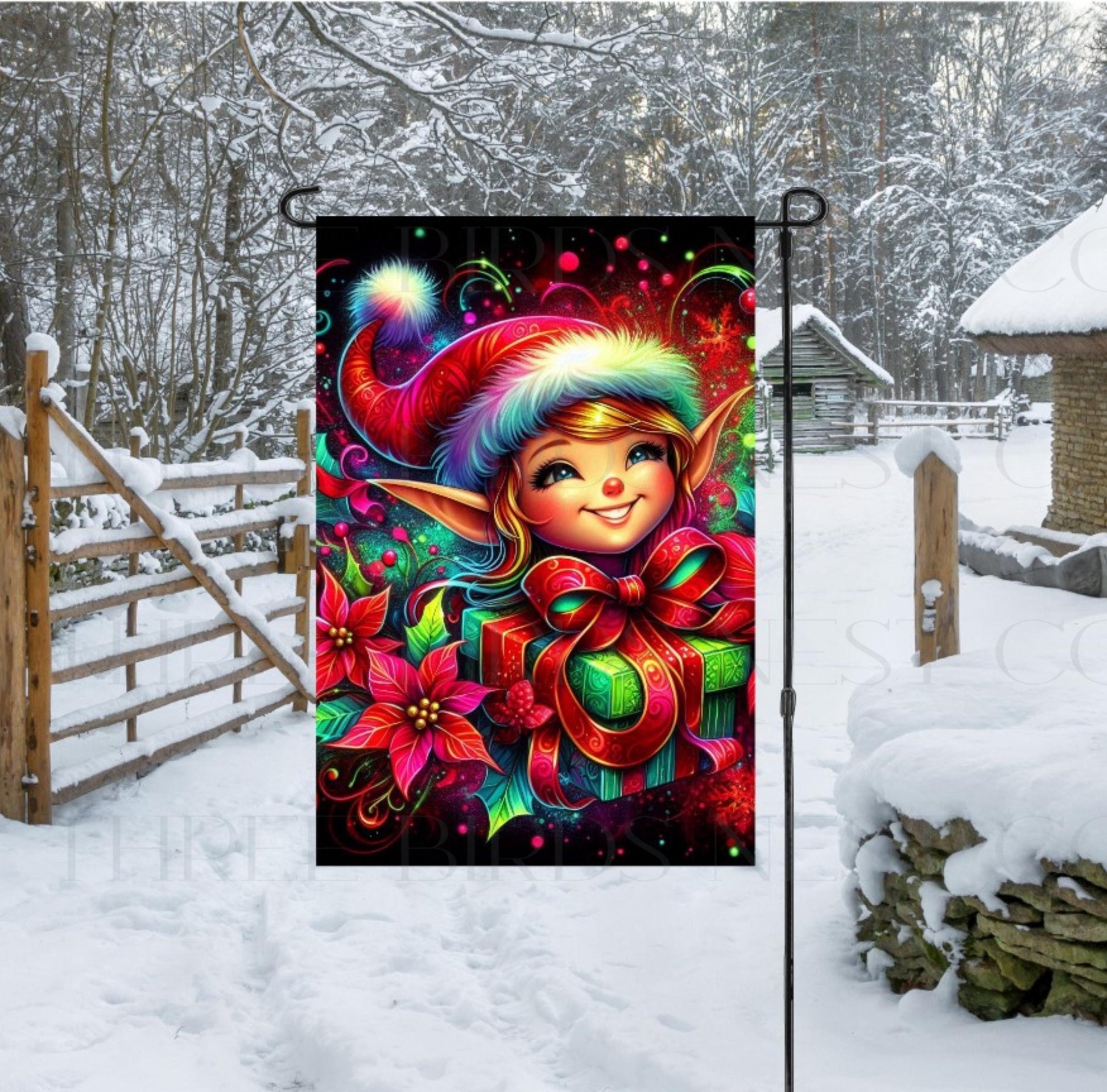 This beautiful Elf will be perfect for your Christmas decor.