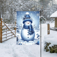 
              This adorable Snowman Garden Flag will be perfect to welcome your Winter guests
            