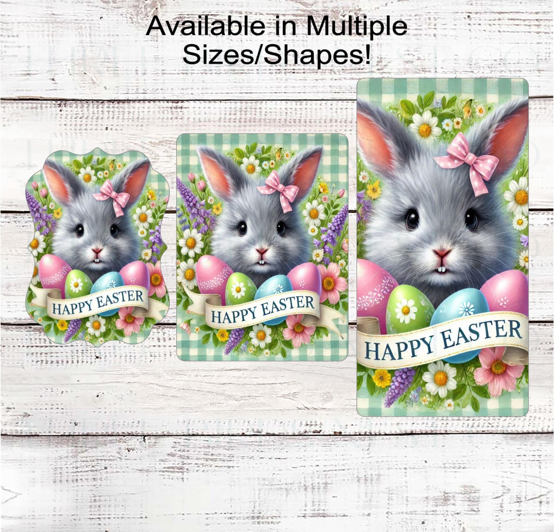 Welcome to Our Carrot Patch Easter Bunny Wreath Sign