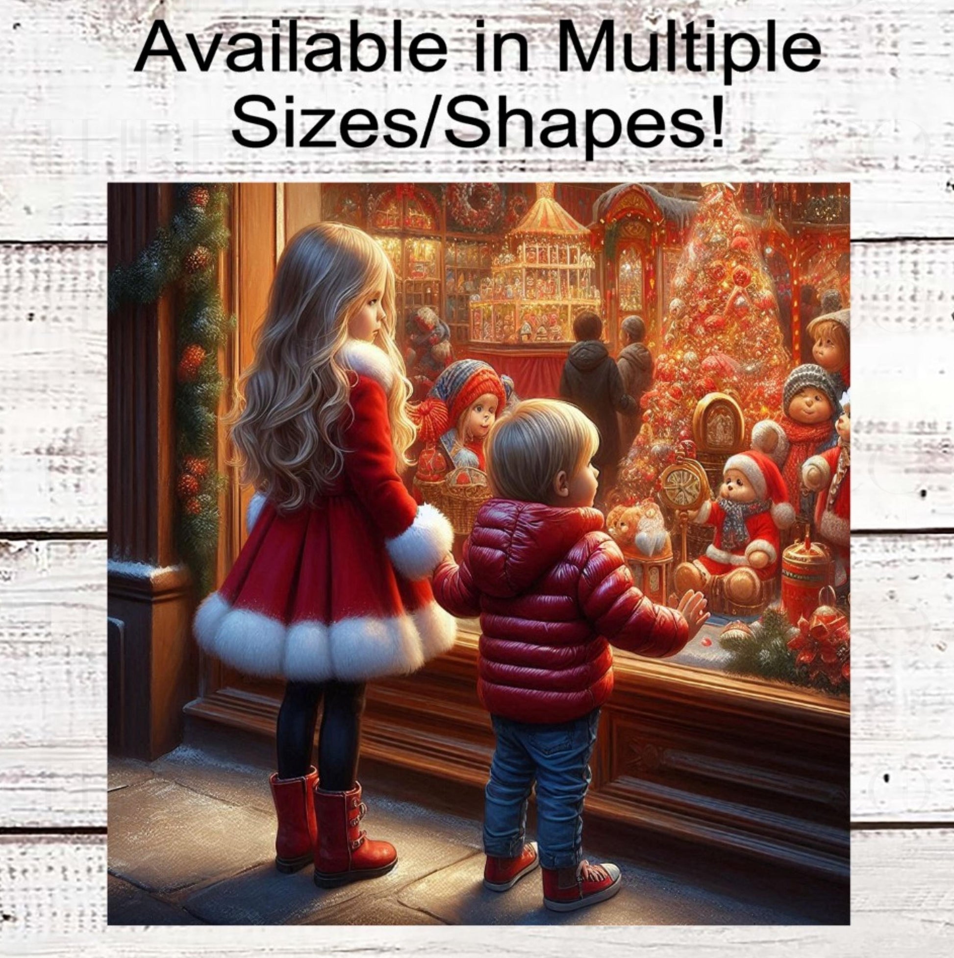 Christmas Wreath Sign - Toy Store - Believe in the Magic