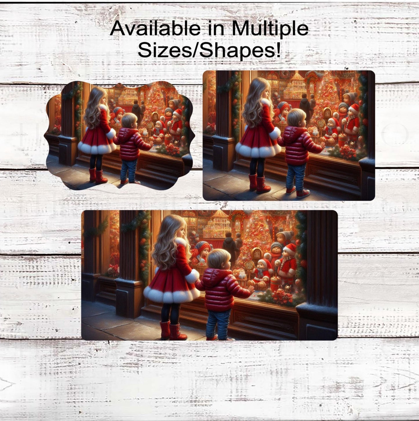 Christmas Wreath Sign - Toy Store - Believe in the Magic