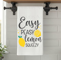 
              Easy Peasy Lemon Squeezy Funny Kitchen Towel
            