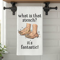 What is That Stench Smelly Feet Funny Kitchen Towel