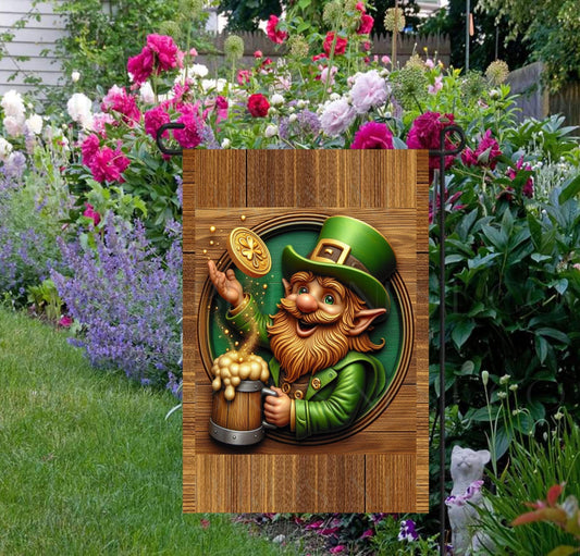 This Leprechaun is here to get your yard ready for Saint Patricks Day
