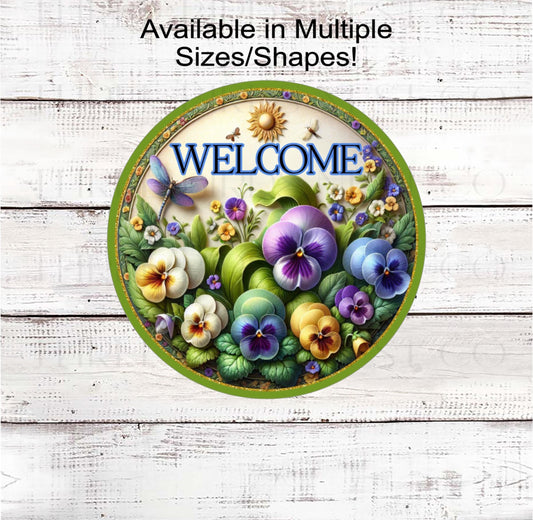 A beautiful spring flower mix with a hummingbird, butterfly and dragonfly.