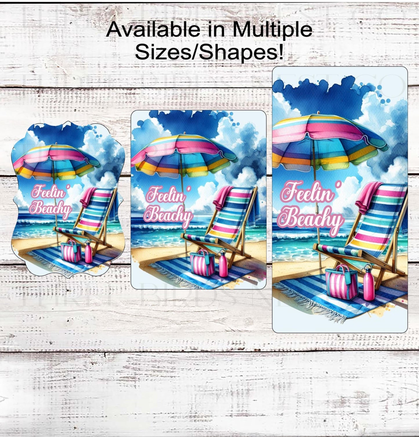 Summer Wreath Sign, Beach Welcome, Beach Chair, Beach Umbrella