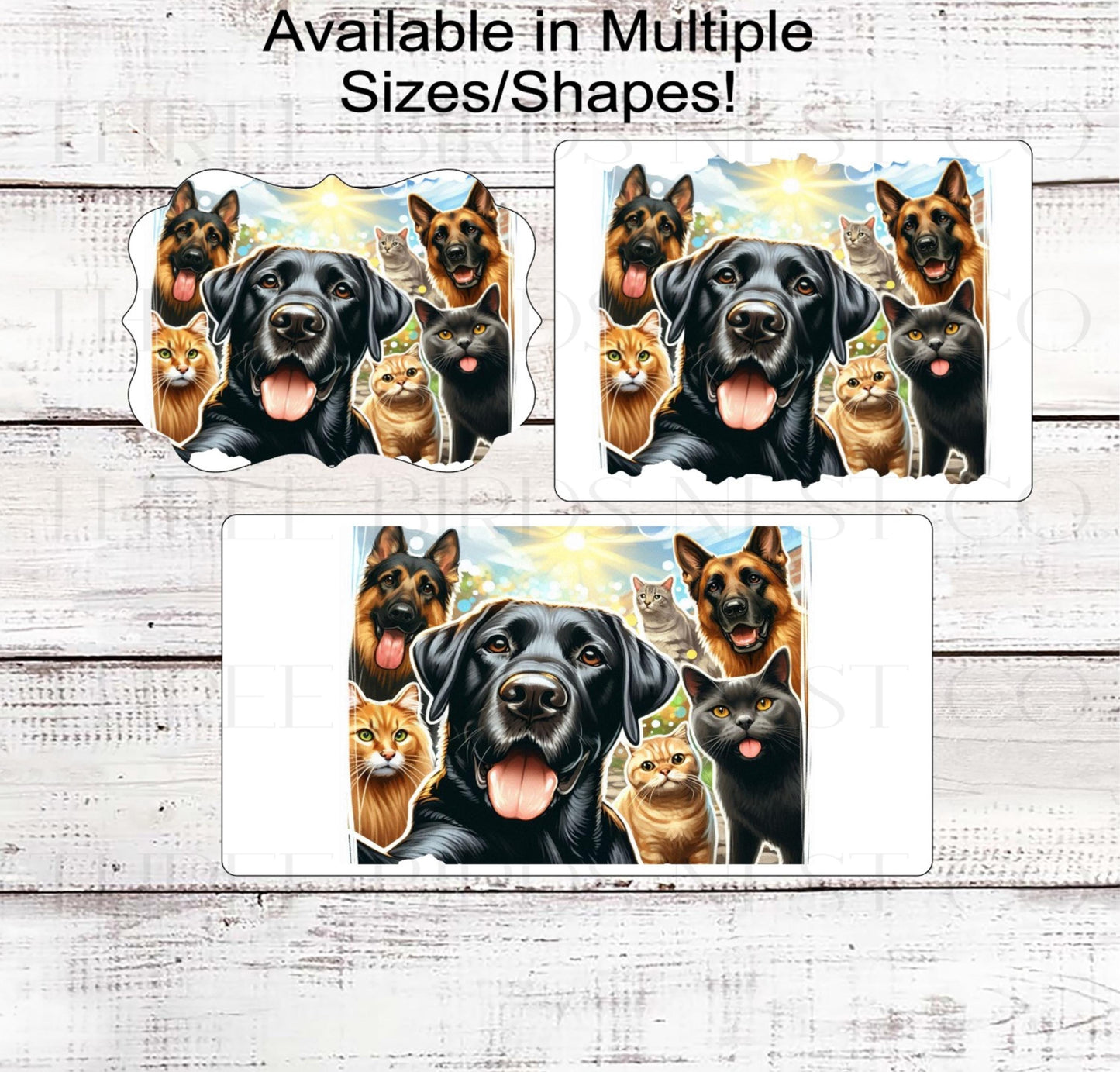 Dog Wreath Sign, Cat Lover, Selfie Sign, Best Friends, Rescue Pet