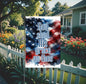 God Shed His Grace on Thee, American Flag, Bless America, Double-Sided Garden Flag, Fourth of July Decor
