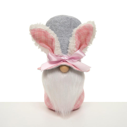 Spring Easter Bunny Gnome, Wreath Attachment, Decorative Craft Supply