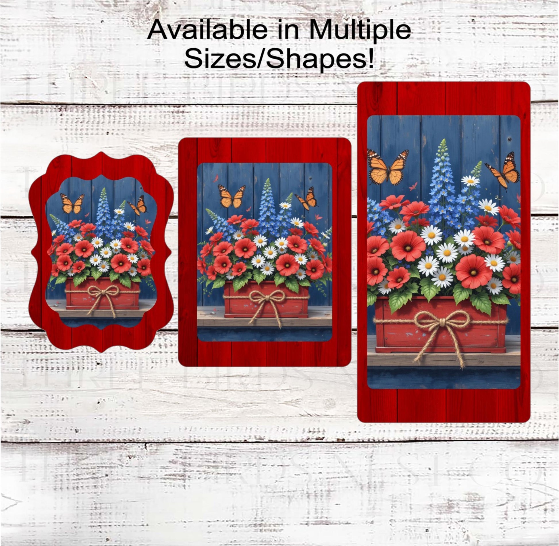 American Flag Welcome Patriotic Wreath Sign