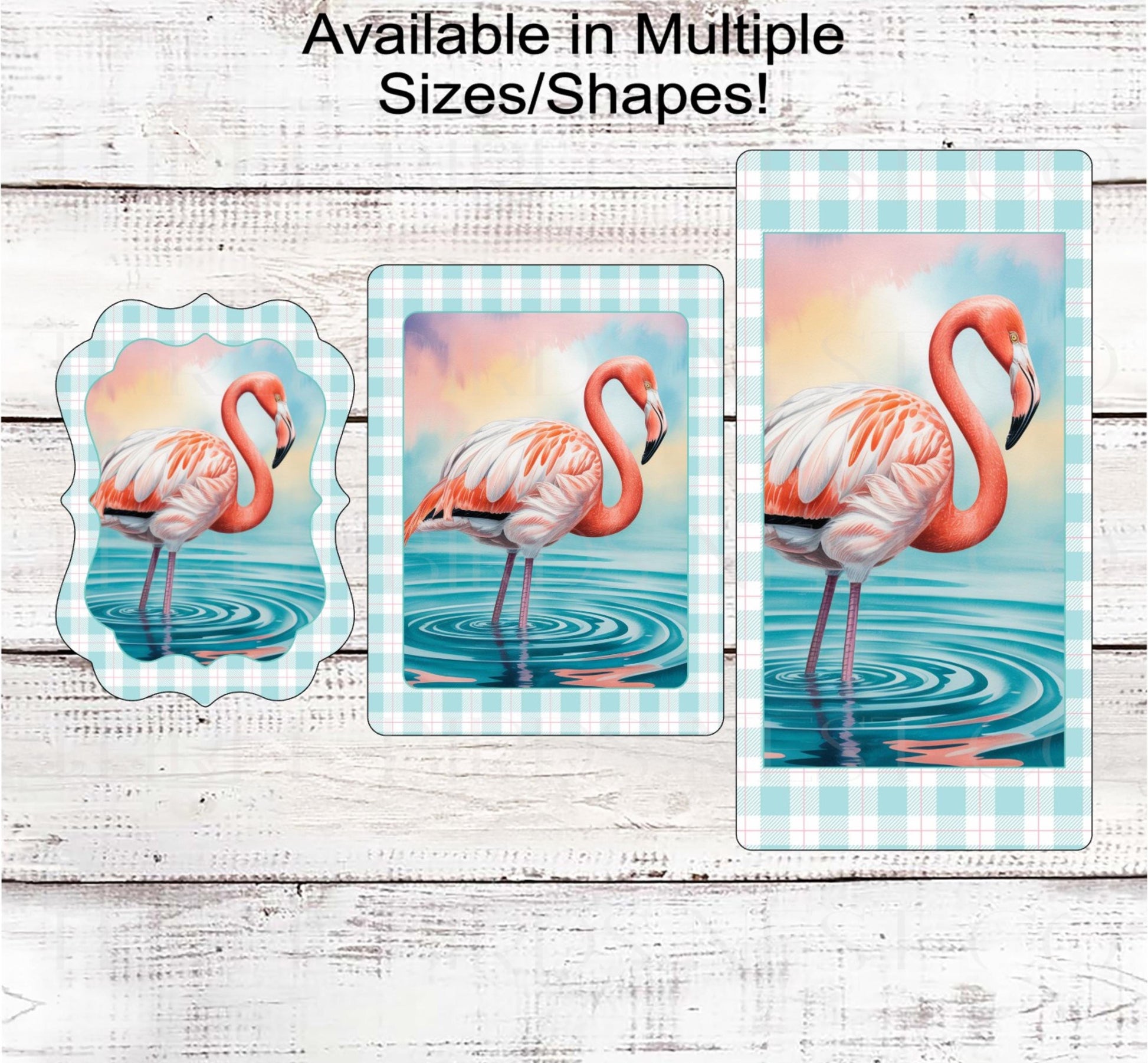 Summer Wreath Sign, Flamingo Lover, The Beach is Calling, Ocean Nautical Decor