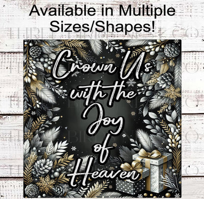 Christmas Wreath Sign, Jesus is the Reason, Religious Gifts, Winter Welcome- CW2188