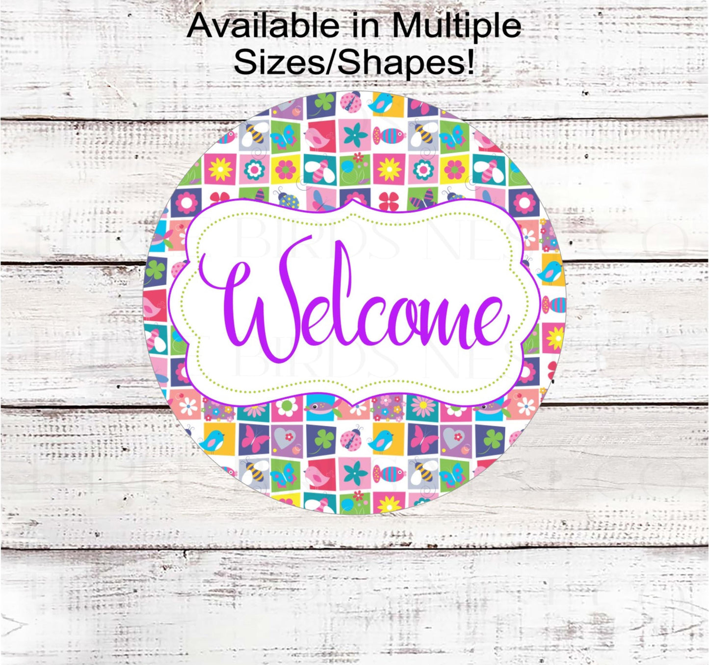 Insects Wreath Sign, Cute as a Bug- PA2285