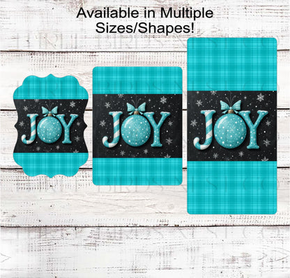 Christmas Wreath Sign, Pastel Joy Ornament- CW2264