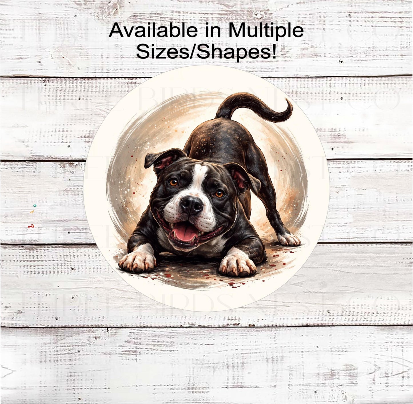Dog Wreath Sign, Yellow Labrador Retriever Dog- PA2519