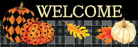 Painted Pumpkins Welcome- PVC All Weather Sign