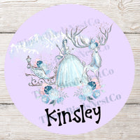 Princess Sign-Personalized Kids Sign-Princess Decor-Girls Room Decor-Wreath Sign-Nursery Decor-Fairy Sign-Fairy Decor