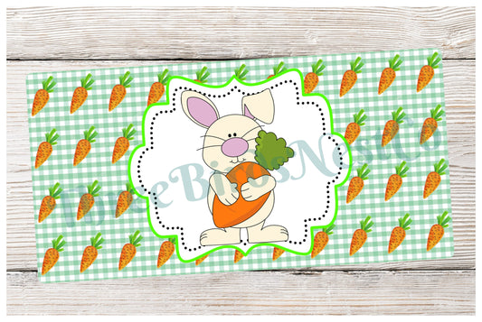 Easter Wreath Signs - Easter Bunny Sign - Easter Door Hanger - Carrot Sign - Easter Bunny Wreath