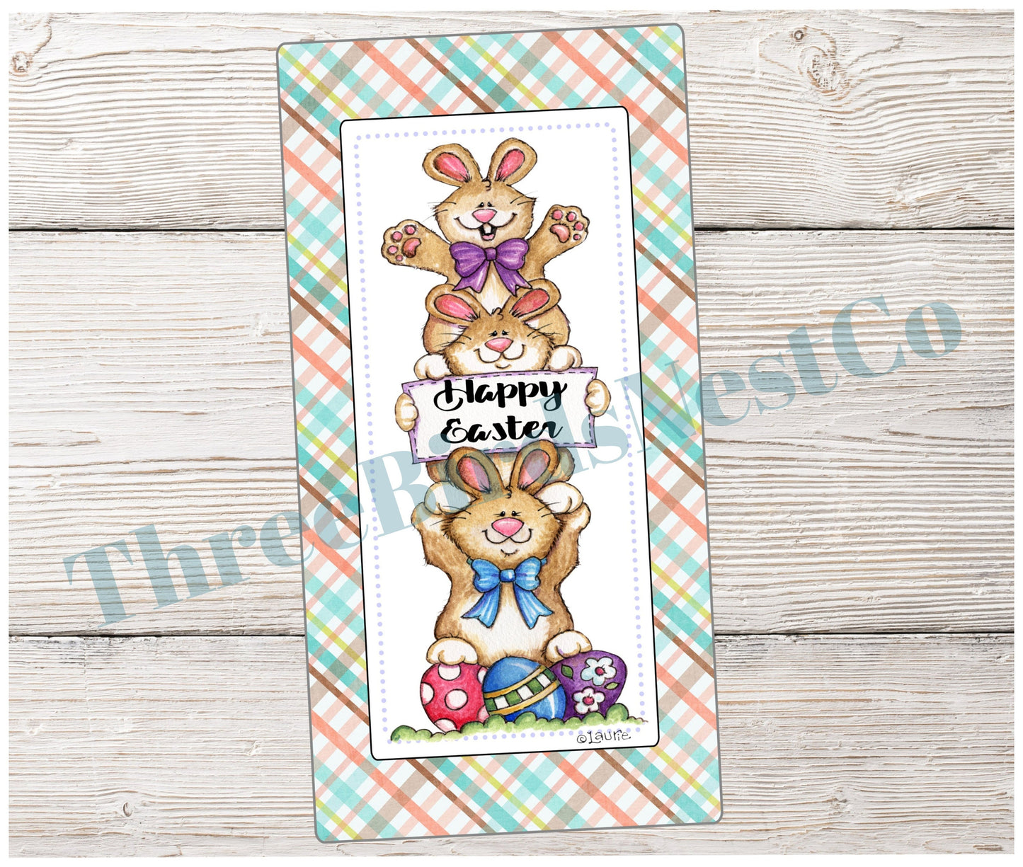 Happy Easter Bunny Stack Sign