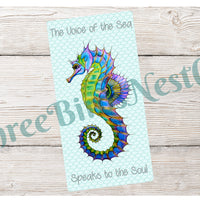 The Voice of the Sea Seahorse Sign