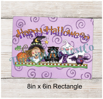 Halloween Signs - Halloween Cat - Halloween Wreath - Halloween Wreath Attachments - Halloween Decor - Cute Halloween Decor