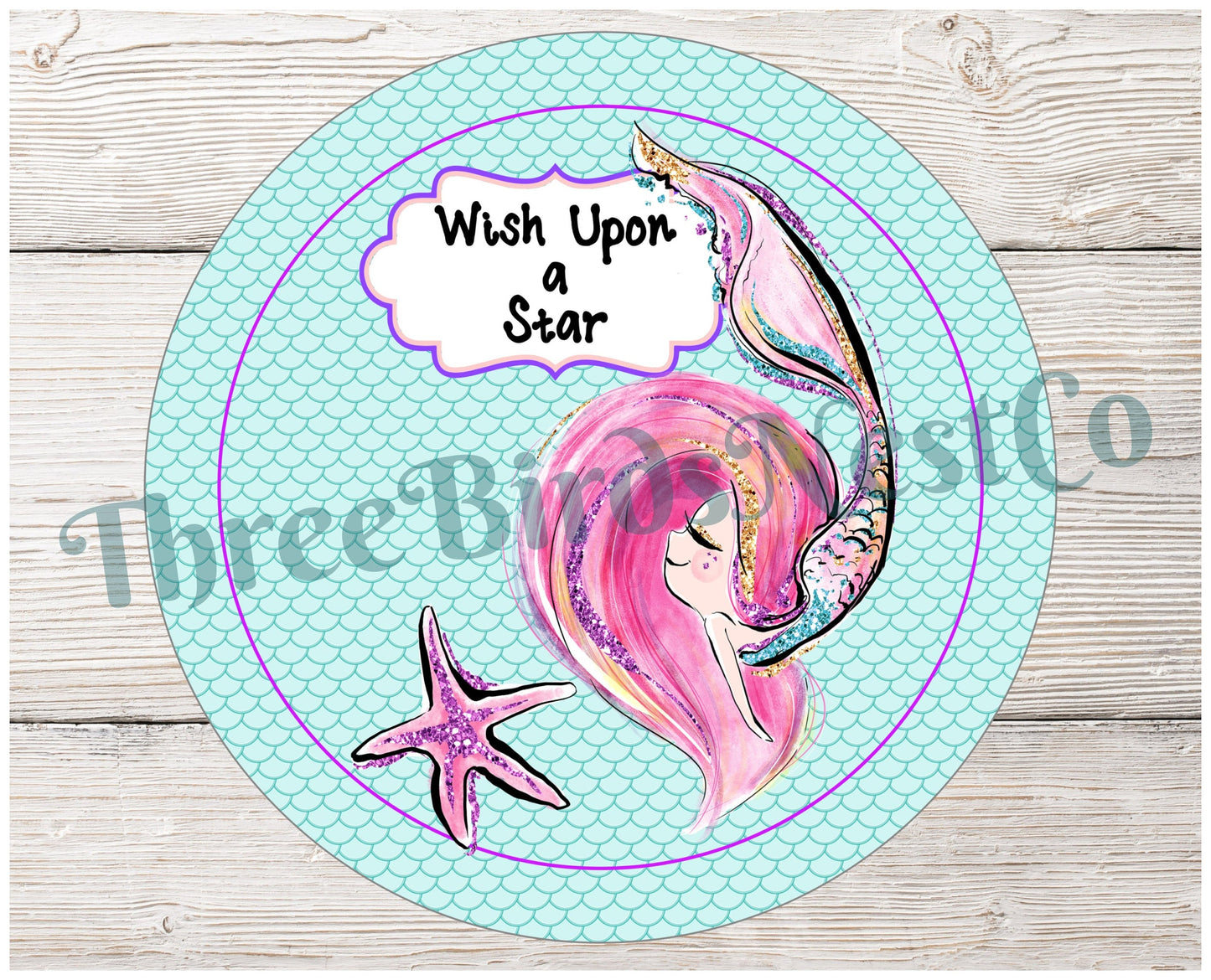 Wish Upon a Starfish Mermaid