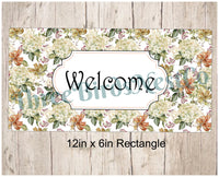 
              Hydrangea Welcome Sign
            