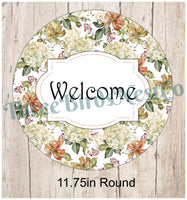 
              Hydrangea Welcome Sign
            