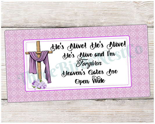 He's Alive Easter Sign