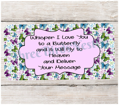 Butterfly Whisper Sign