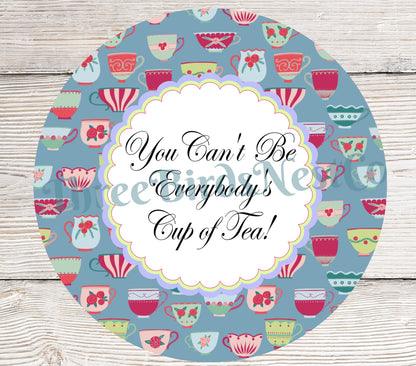 Cup of Tea Teacups Sign