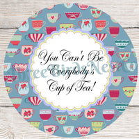 Cup of Tea Teacups Sign
