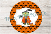 
              Frankie and Bats Halloween Sign
            
