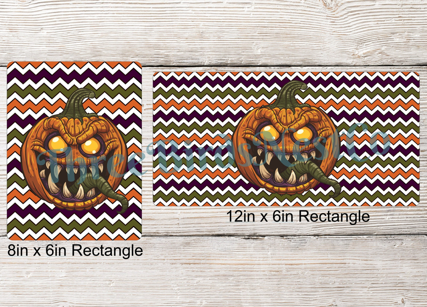 Scary Jack O Lantern Halloween Sign