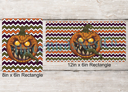 Scary Jack O Lantern Halloween Sign