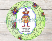 
              This Witch Can be Bribed with Chocolate Halloween Sign
            