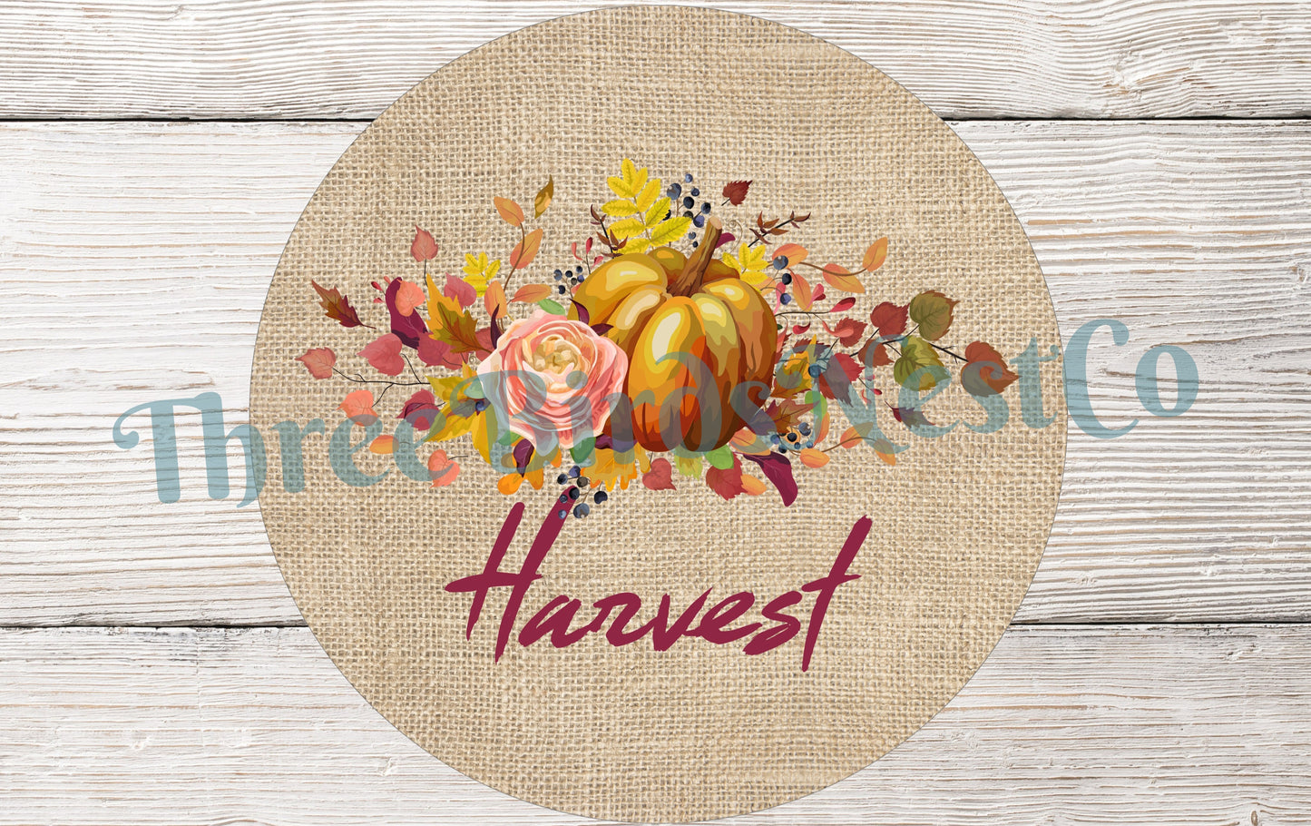Autumn Blessings - Fall Welcome Sign - Thanksgiving Sign - Fall Wreath Sign - Pumpkin Sign - Autumn Wreath - Autumn Sign - Harvest Sign