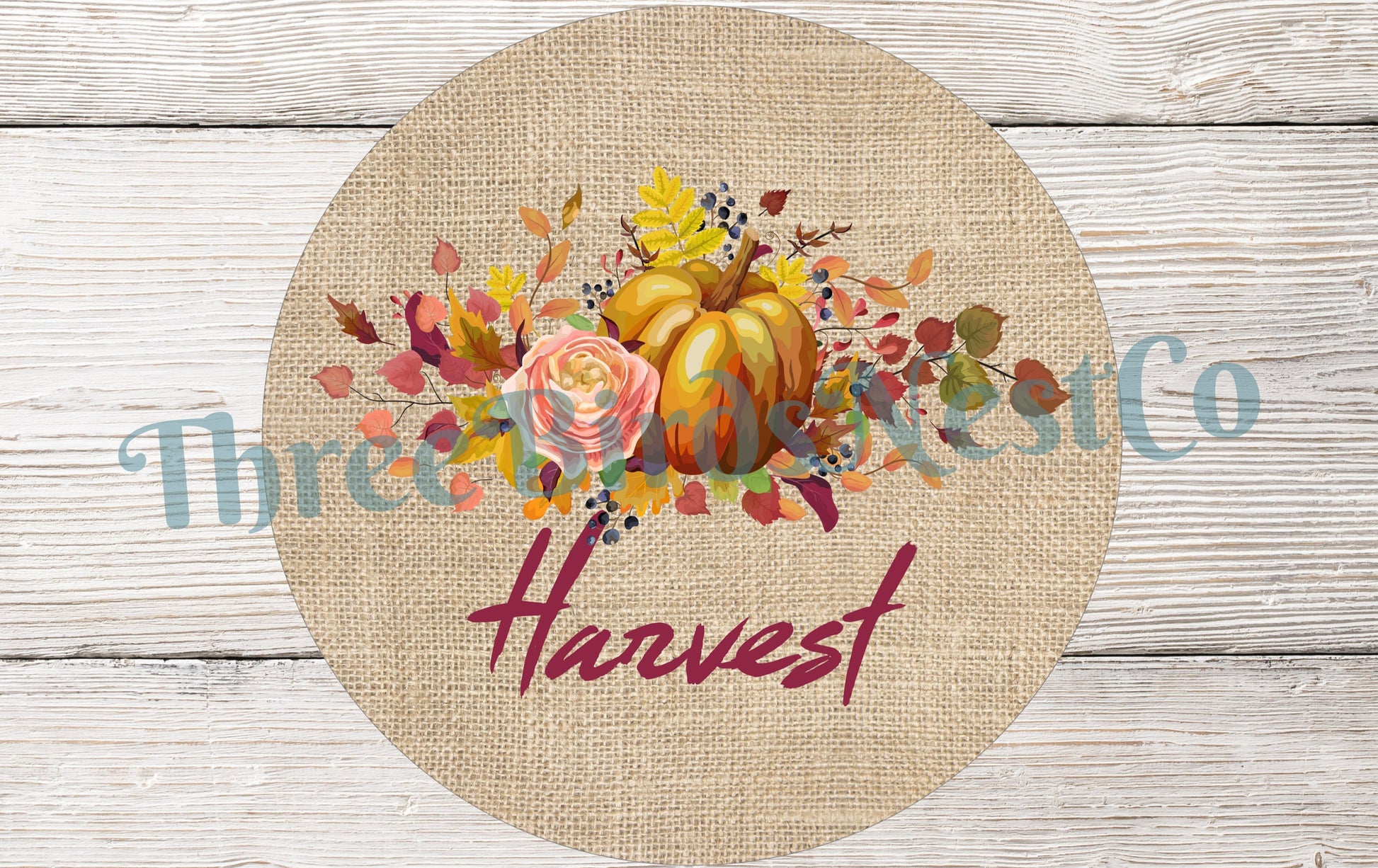 Autumn Blessings - Fall Welcome Sign - Thanksgiving Sign - Fall Wreath Sign - Pumpkin Sign - Autumn Wreath - Autumn Sign - Harvest Sign