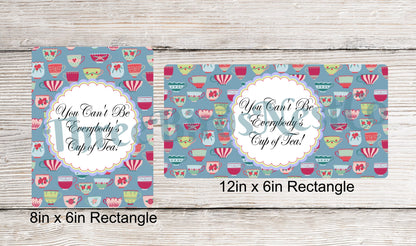 Cup of Tea Teacups Sign