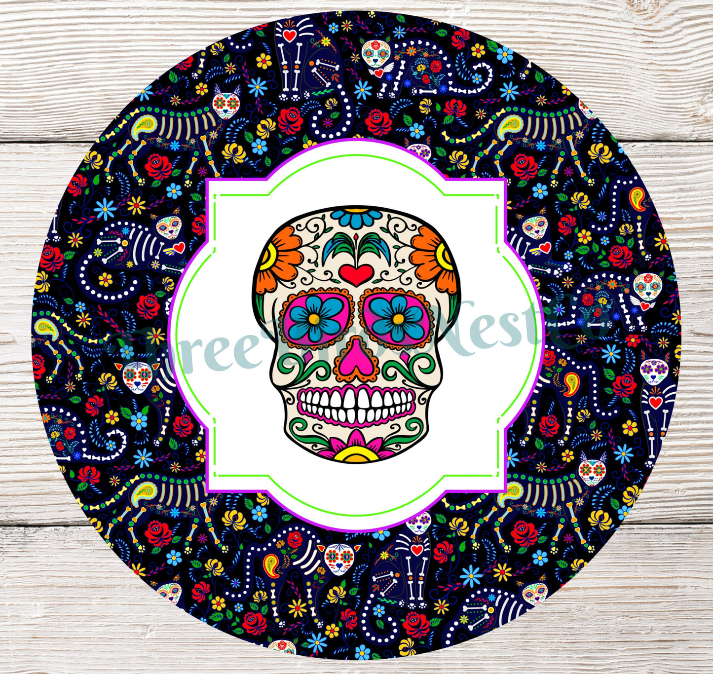 Sugar Skull Sign