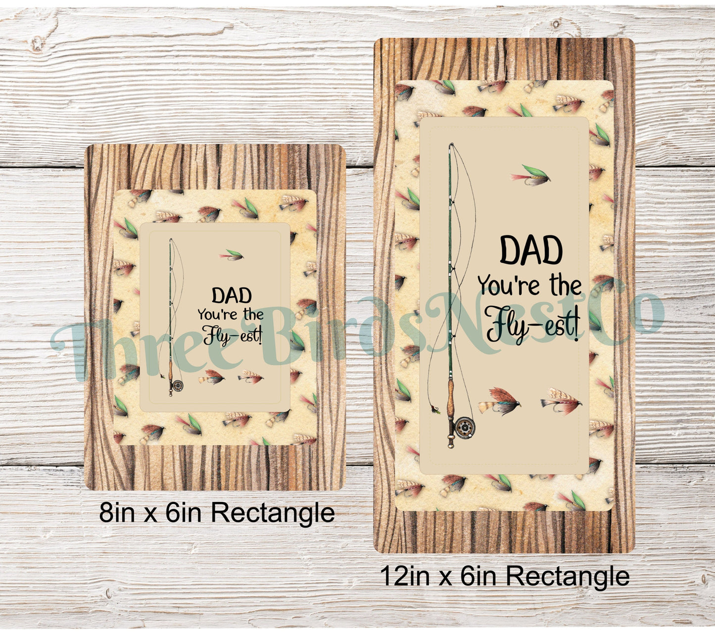 Fathers Day Fly Fishing Sign