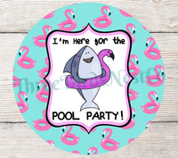 
              Pool Party Shark Sign
            