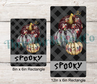 
              Spooky Halloween Painted Pumpkins Trio Sign
            