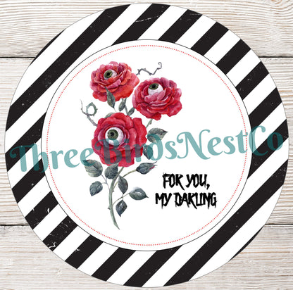 Halloween Signs - Eye Balls - Halloween Wreath - Halloween Wreath Attachments - Halloween Decor - Cute Halloween Decor