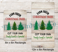 
              Farm Fresh Christmas Trees Sign
            