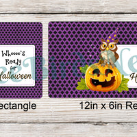 Halloween Signs - Halloween Owl - Halloween Wreath - Halloween Wreath Attachments - Halloween Decor - Cute Halloween Decor