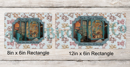 Teddy Bear Christmas Toy Shop Sign